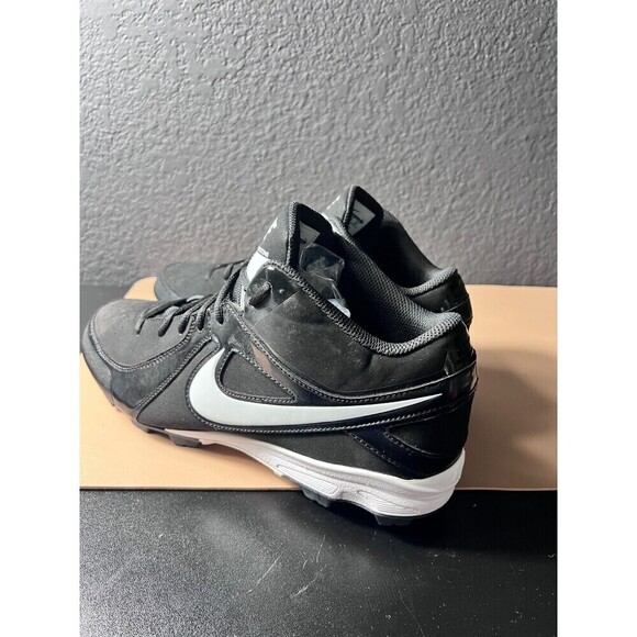 Nike Keystone 3/4 Baseball Cleat Mens Size 12 Black Activewear Sports Lace Up main image 5